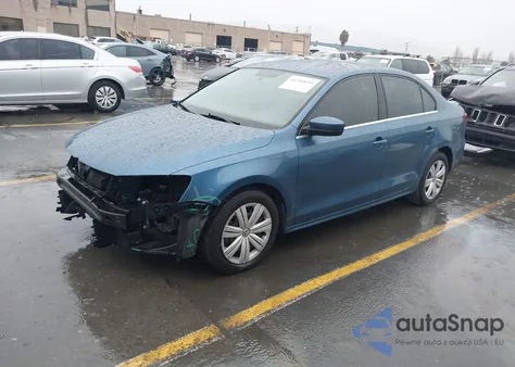 2017 Volkswagen Jetta 1.4T S z USA, uszkodzony, nr VIN 3VW2B7AJ2HM224668